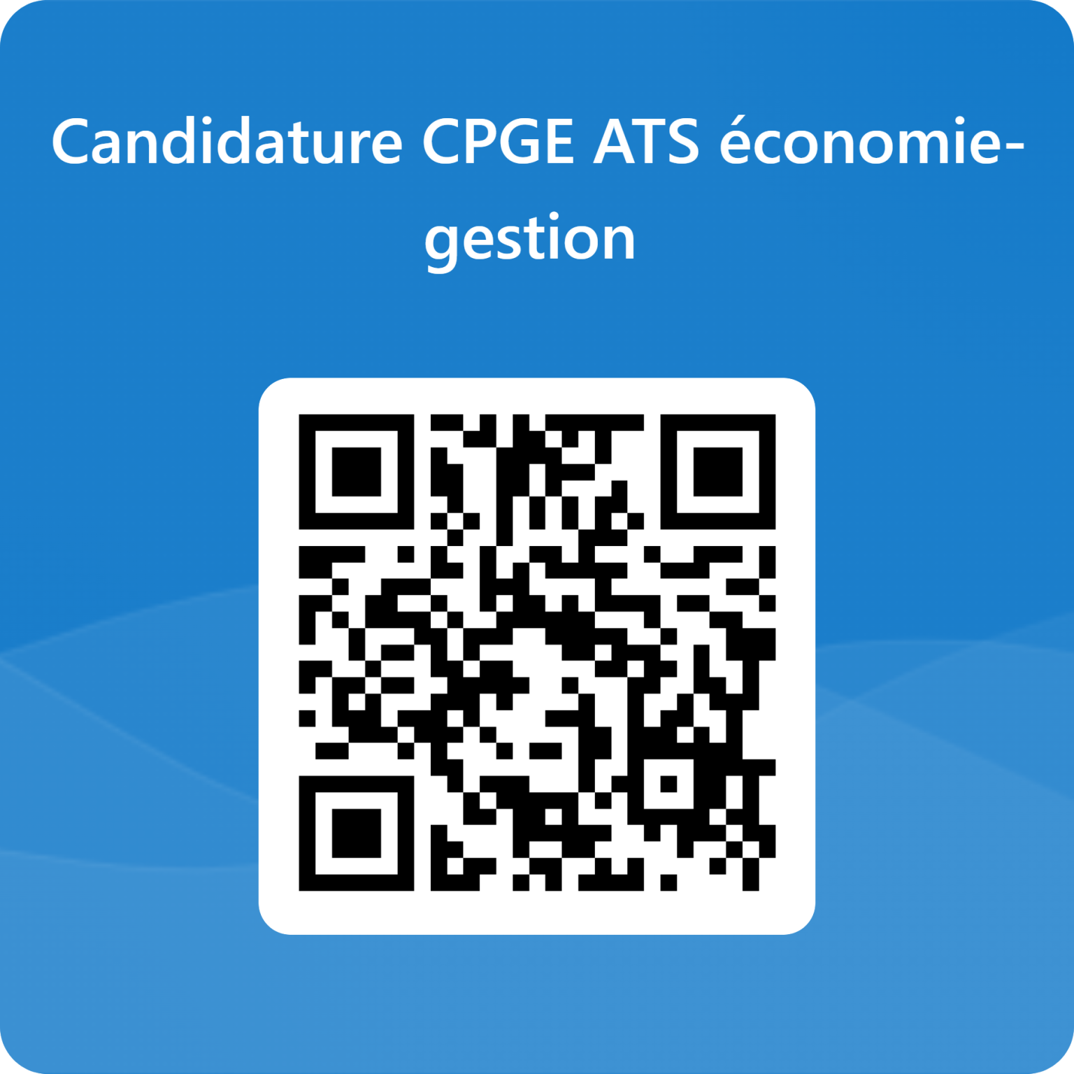 CPGE ATS Economie Gestion Cité scolaire Montchapet Dijon
